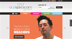 Desktop Screenshot of loudspecs.com