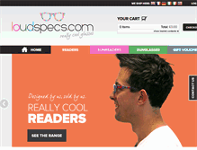 Tablet Screenshot of loudspecs.com